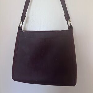 Portland Leather Brown Classic Shoulder Bag